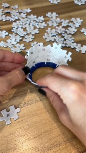 A puzzle with a purpose! This puzzle is a vase so after you build it you can fill with flowers and enjoy 🌼 •comment “puzzle” if you’d like the link for this puzzle vase sent to your inbox #puzzles #puzzleaddict #uniquegifts #cozyhobbies #puzzlelover | Lucky Little Penny Crafts