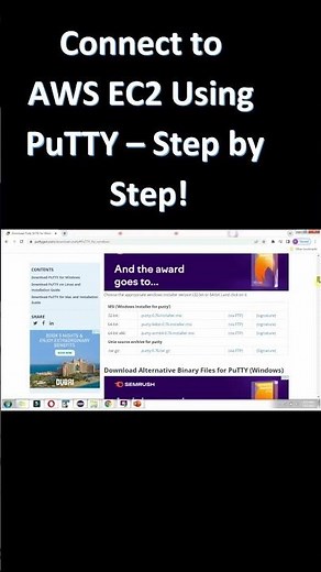 Connect to AWS EC2 Using PuTTY – Step by Step!