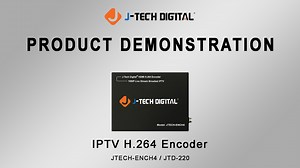 Watch Demonstration for J-Tech Digital IPTV Encoder JTECH-ENCH4 on Amazon Live