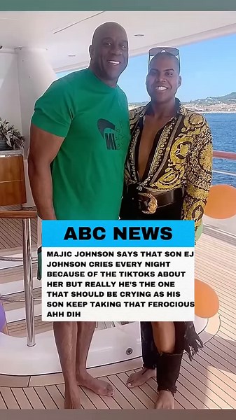 Magic Johnson Discusses Son EJ Johnson's Journey