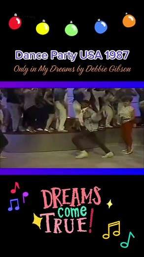 ‘80s song “Only in My Dreams” by Debbie Gibson on ‘80s dance show Dance Party USA. Debbie Gibson was 16 years old when she got signed to a development deal with Atlantic Records on the basis of this song, which by spring of 1987 reached the number 4 spot on the Billboard Hot 100 chart #dancepartyusa #dancinonair #80s #80sthrowback #80smusic #music #80strending #80spopularmusic #80snostalgia #80ssongs #80strends #genx #christinaneri #christinadancepartyusa #debbiegibson