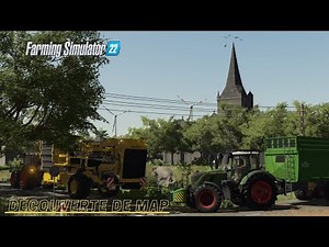 Encore une Belle Map Française sur Farming simulator 22 I Avec un environnement de fou !!! 😎😱