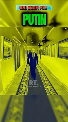 Putin walking style