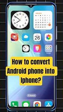 Can You REALLY Turn Your Android Into An IPHONE?🤫 |Make your Android look like an iPhone🥵 #ytshorts