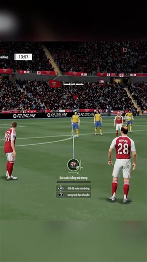 Tận dụng những quả đá phạt nhé anh em !! #pressingtime #sieusaosangtaofco #fconline #taycamchoigame | Pressing Time Store