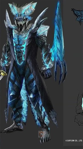 Unused regular devil trigger of Vergil from the game Devil May Cry 5
