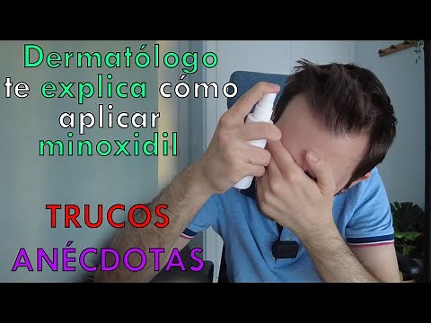 DERMATÓLOGO te EXPLICA cómo APLICARTE MINOXIDIL