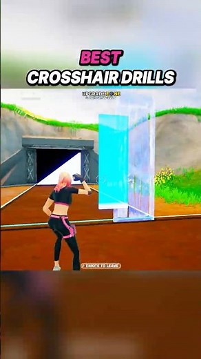 Best Crosshair Drills In Fortnite! 🎯🧩 #fortnite #shorts