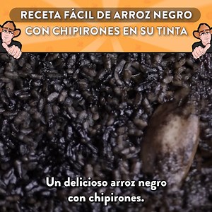 Así puedes hacer este increíble arroz negro con chipirones en su tinta | SEZAR BLUE