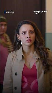 Triptii Dimri Bashes Vicky Kaushal and Ammy Virk 😨 In Bad Newz | #primevideoindia #shorts