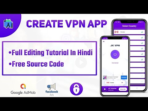 How to Create VPN App in Android Studio || Free Source Code || Earn Money