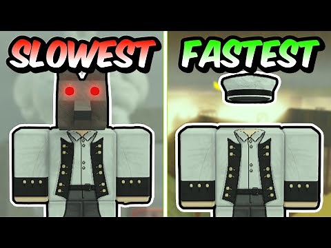Every CLASS Ranked From FASTEST To SLOWEST in Dead Rails!