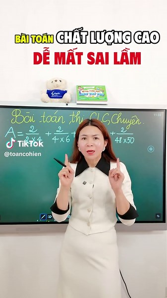 Hướng dẫn giải dạng toán hay gặp tại thi chuyên và thi CLC #toanhoc #sachtoan #xuhuong #mamsach #LearnOnTiktok #math #fyp