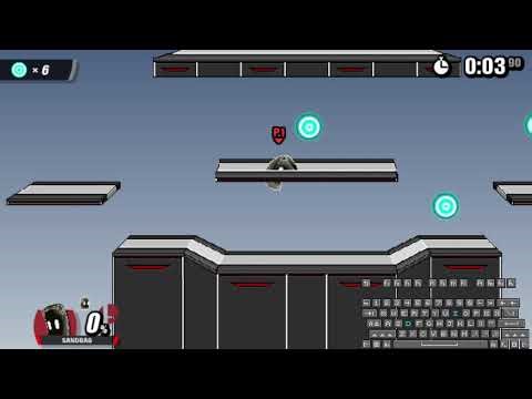 Super Smash Flash 2 - Break the Targets - Sandbag - Level 1 Testing