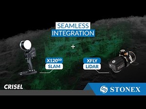Stonex XFLY & X120GO SLAM data integration - Forestry
