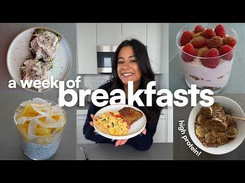 PROTEIN BREAKFASTS UNDER 15 MIN | 5 easy high protein + hormone balancing breakfast ideas