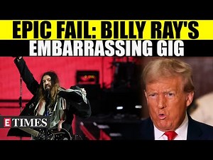 'Disaster': Billy Ray Cyrus Tanks Liberty Ball Performance; Major Goof-up At Donald Trump's Event