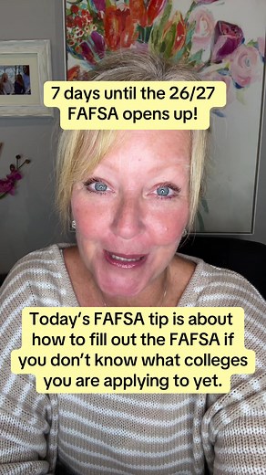 How to Fill Out FAFSA Without College Choices