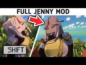 this is Jenny Mod Minecraft | LOVE IN MINECRAFT Jenny Mod Download! #jennymod #jenny