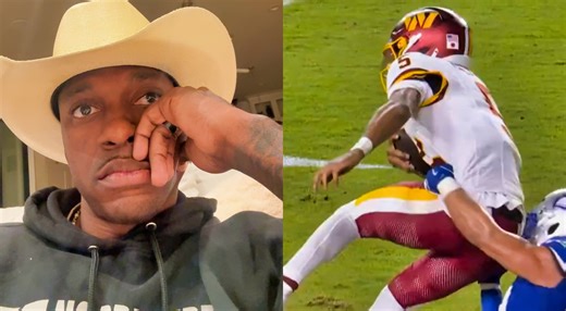 RG3's Reaction To Gruesome Jayden Daniels Injury Goes Viral, And The Look On His Face Says It All [VIDEO]