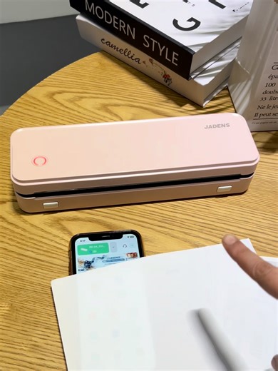 Jaden's Ink-Free Wireless Thermal Printer on Sale