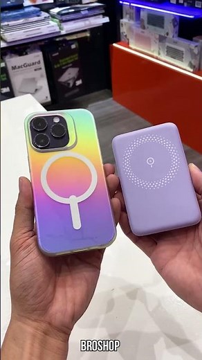 Trên tay SẠC DỰ PHÒNG INNOSTYLE POWERMAG 15W 2 IN 1 STAND 10000 MAH PD 20W. #shorts