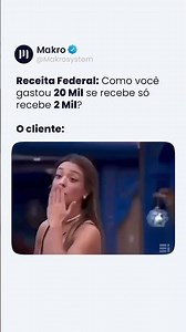 Quando a contabilidade não fecha: gastou R$ 20 mil ganhando R$ 2 mil! 😂