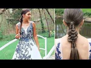 Infinity Braid Combo | Kamri’s PROM Hairstyle 2019