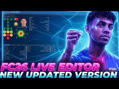 FC 26 Live Editor | FC 26 LIVE EDITOR v26.2.0 🔥 ULTIMATE CAREER MODE TOOL (Career Editor)