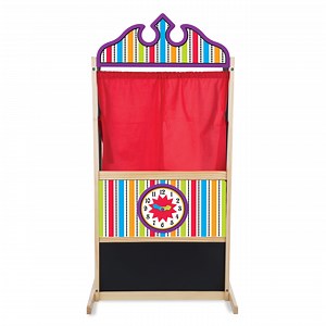 Deluxe Wooden Puppet Theater | Melissa & Doug