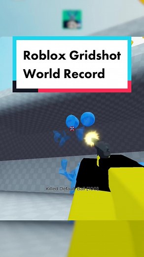 Roblox Gridshot World Record - Aimlab in Roblox