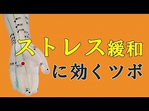 ストレス緩和に効くツボ「労宮」