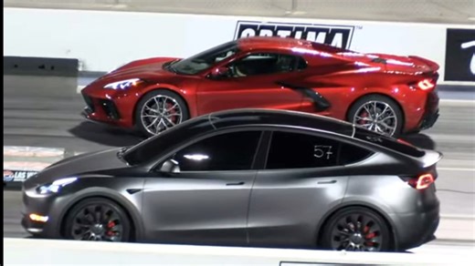 1.8K views · 44 reactions | American Muscle vs. Tesla – Is the Future Faster Than the Past? Part 2 #CarRacing #DragRace #StreetRace #FastCars #MuscleCars #Tesla #RaceDay #NeedForSpeed #Supercars #Horsepower #V8Power #EVvsICE #TeslaVsMuscle #ElectricCars #AutoEnthusiast #CarCulture #RacingLife #CarLovers #QuarterMile #Burnout #PowerVsTech #CarPorn #PerformanceBattle #CarSpotting #LuxuryCars #SpeedWar #FastVsTorque #PlaidMode #AdrenalineRush | Wheels | Facebook