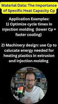 Material Data: The importance of Specific Heat Capacity of Plastics (Part 1)