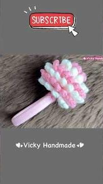 Make This Adorable Crochet Flower Hair Tie! 🌷 / Crochet Tutorial #crochet #diy #crochetcrosai