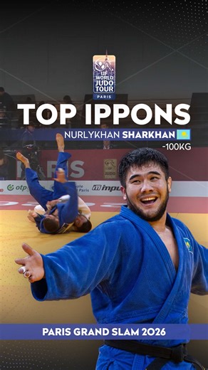 Top Ippons from Nurlykhan Sharkhan in Judo