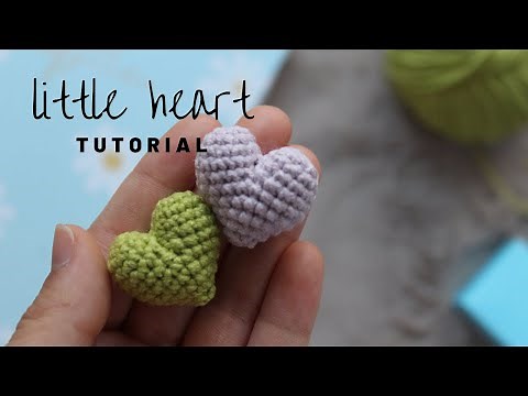 Crochet Little Heart Tutorial | Amigurumi Heart