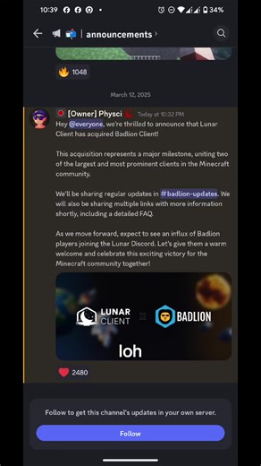 Minecraft Client Comparison: Lunar vs. Badlion