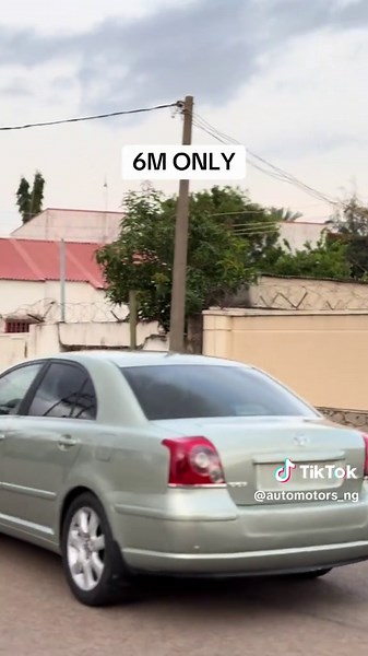 BELGIUM STANDARD TOYOTA AVENSIS PRICE 6M LOCATION KADUNA CALL 08034752494