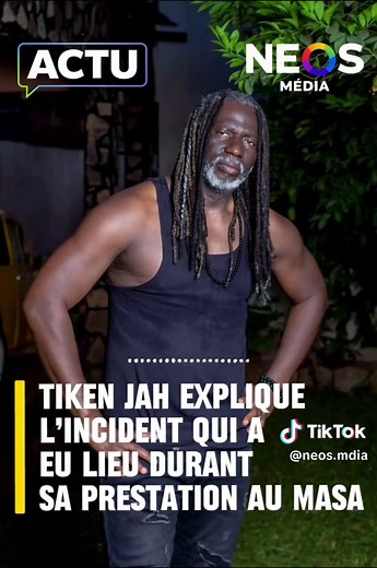 Tiken Jah brise le silence 🎤 Il s’explique enfin sur l’incident qui a marqué sa prestation au MASA. Vous étiez au courant de cette histoire ? #tikenjahfakoly #MASA #actuci #musiqueivoirienne #reggae