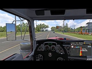 American Truck Simulator - Alexandria to Lake Charles - Louisiana Gameplay (PC UHD) [4K60FPS]