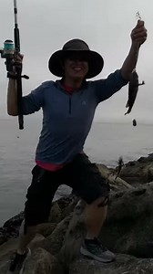 2019 Half Moon Bay Jetty Fishing: First rockfish