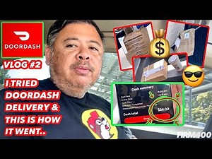 DOORDASH REVIEW VLOG 2: I TRIED DOORDASH DELIVERY FOR THE FIRST TIME & THIS IS HOW IT WENT