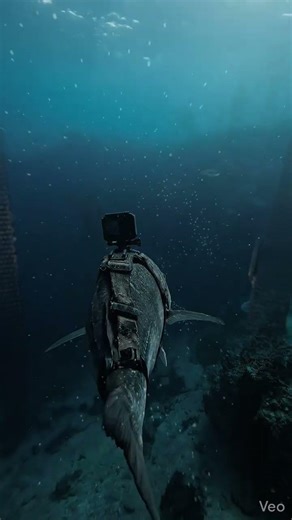 This Fish Got Way Too Close to a Sea Monster #pov #wildlife #danger