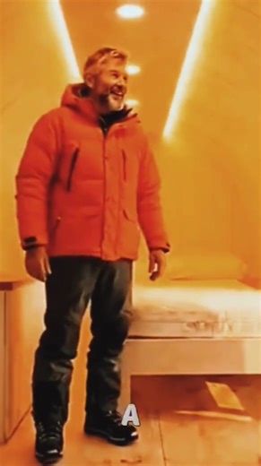 I Turned a GIANT Log into a Luxury Cabin! ❄️ #woodworking #diy #survival #cabin