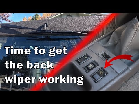 Fixing the back wiper on my 1989 4runner