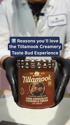 Tillamook on Instagram: "Test your tasting capabilities and learn how unbelievably creamy Tillamook Ice Cream goes from milk to market at the Tillamook Creamery Taste Bud Experience (spoiler alert: you’ll sample *a lot* of ice cream) 😋 Reserve your spot today at the link in bio. #tillamook #tillamookicecream #tillamookcreamery #icecream"