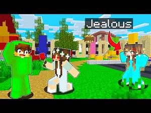 Olip Has A FAN GIRL in Minecraft!