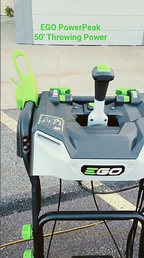 EGO PowerPeak 50' Throwing Power Electric Snowblower