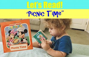 Let's Read A Mickey Mouse Clubhouse Vbook Picnic Time